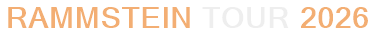 Rammstein Tour 2026